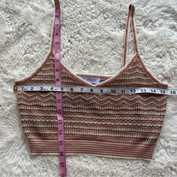 INTERMIX Mona Pointelle Cardigan Set Size Medium - Picture 7 of 10